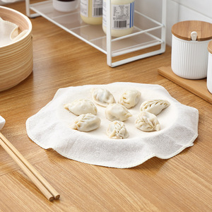 Cotton <b>Steamer</b> Cloth 30cm 40cm 50cm 60cm Diameter For Kitchen Use Food <b>Steamer</b> Parts - Product Image 3