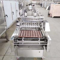 Ligne de production automatique de cupcakes MY, machine à faire des gâteaux, machine à déposer des éponges pour gâteaux