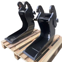 RB Schmaler Bananengraben- und Grabenschaufel, kundenspezifischer Minibagger-Grabschaufel, 0,05-0,25 m Kapazität, 200-600 mm Maulöffnung