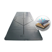 Tapis de Yoga en caoutchouc Pu pour Sublimation, Logo personnalisé, mm, nouvelle collection