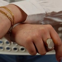 Bague de mariage élégante et simple en acier inoxydable, style européen et américain transfrontalier