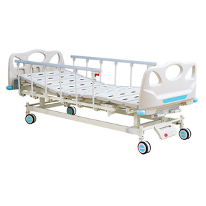 Cama de Hospital Manual de Doble Función con Barandilla de Aleación de Aluminio y Control Central para Uso Hospitalario - Product Image 2