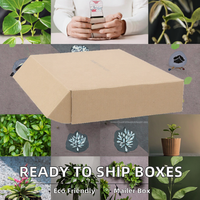 Boîte mystère électronique - Coffret cadeau en carton ondulé recyclé, boîte rigide avec doublure en mousse, fermeture magnétique, logo personnalisé pour