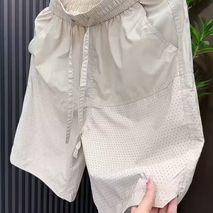 2024 été hommes taille haute glace soie conception Shorts séchage rapide et imperméable décontracté plage mode - Product Image 4
