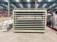 Mesin Pengering Kayu Plywood Hidrolik Hot Press dengan Kontrol PLC, Mesin & Gearbox Presisi Tinggi