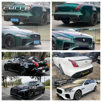 Kit de carrosserie complet style SVR pour Jaguar XJ XJL 2010-2019, kit de conversion de pare-chocs avant et arrière