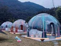Machine de thermoformage entièrement automatique pour la fabrication de dômes de glamping en polycarbonate PC effet ciel étoilé