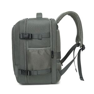 Cross-border New Business Travel Backpack for Men Women Students 15.6 Laptop Nylon Super Lightweight Custom Logo Air <b>Cushion</b> - Product Image 4