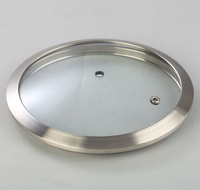 H type normal dôme couvercle en verre de couvercle en verre couvercle en verre pour des pots et des casseroles