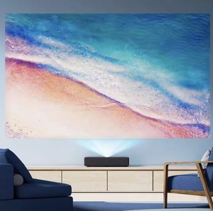 New Mi Laser Cinema 2 <b>4K</b> Ultra Short Throw Laser TV 2400 ANSI Lumens Dolby Vision Atmos Smart Home Cinema <b>Projector</b> CN - Product Image 3