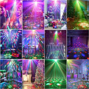 ไฟเลเซอร์ RGB LED 3-in-1 สำหรับงานปาร์ตี้ พร้อมโปรเจคเตอร์ลูกบอลดิสโก้ ควบคุมด้วยรีโมท เหมาะสำหรับงานดีเจ คลับ และงานคริสต์มาส - Product Image 5
