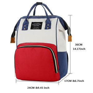 Personalizzato più nuovo passeggino scuola madre pannolino borsa mamma mamma mamma e bambino borsa per pannolini <span class=keywords><strong>da</strong></span> viaggio <span class=keywords><strong>zaino</strong></span> per ragazza - Product Image 2