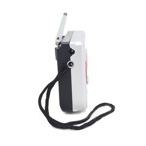 DEKKO <strong>DK</strong>-2018 Eco-friendly White 2-Band AM/FM Radio Built-in <strong>Speaker</strong> 3.5mm Earphone Jack CE ROHS Certified 2 AA Portable - Product Image 3