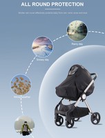Poussette générique pour bébé, achetez une poussette extra large h, housse de pluie universelle pour poussette pour bébé