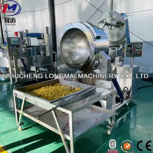 Hot Sale Factory Venda Direta Industrial Pipoca Que Faz Máquina Snack Food Gás Popcorn Machine