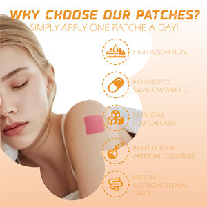 DotdotビタミンB1と<span class=keywords><strong>D</strong></span>パッチエネルギーと痛みを軽減コンプライアンス天然成分 - Product Image 5