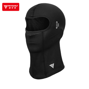 MOTOWOLF <span class=keywords><strong>Cagoule</strong></span> d'Été Homme Femme Rafraîchissante en Soie Glacée, Masque Facial Anti-UV pour Cyclisme - Product Image 1