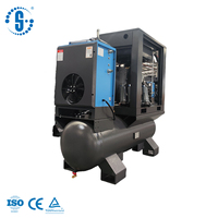 Compresseur d'air industriel 4-en-1 avec réservoir CM4-007, portable pour l'entretien sur site, OEM/ODM disponible