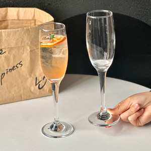 Copas de Champán al por Mayor, Copas de Cristal en Forma de Tulipán para Vino Espumoso, Copas con Tallo para Beber, para Bodas, Fiestas, Bares - Product Image 5