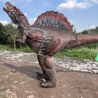 Costume de dinosaure animatronique réaliste, attrayant et sur mesure, taille réelle