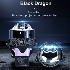NHK Black Dragon Bi-<strong>led</strong> <strong>Projector</strong> DRG02 3.0 Inch Dual Direct Projection Optics Automotive <strong>Lighting</strong> <strong>LED</strong> <strong>Projector</strong> Lens RHD LHD - Product Image 2