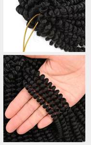 Estensioni per Capelli Sintetiche in Fibra Resistente al Calore, Pre-stirate, per Trecce Afro Twist, Spring Braid, Crochet Butterfly Locks <span class=keywords><strong>Passion</strong></span> - Product Image 6