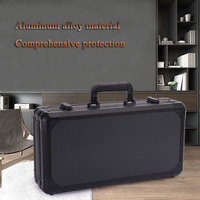 Portable professionnel en aluminium emballage valise boîtes à outils boîte de rangement rigide