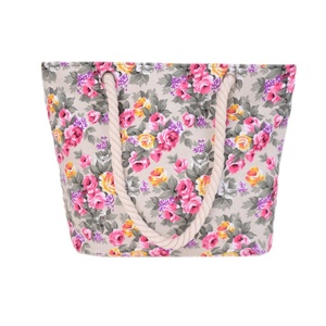 Designers New Women's Eco-friendly <b>Summer</b> Beach <b>Tote</b> <b>Bag</b> with Zipper & Open Closure Custom Pattern Reusable and Durable - Product Image 1