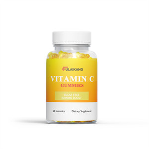 Gomitas de Vitamina C, D3 y <span class=keywords><strong>K2</strong></span> Sin Azúcar, 100% Naturales, <span class=keywords><strong>Base</strong></span> de Pectina Vegana, para Apoyar la Salud Inmunológica y Ósea, Marca Privada OEM - Product Image 1