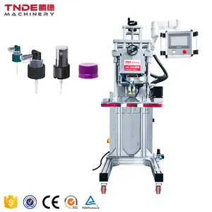 TNDE Automatic Plastic Glass Bottle Cappers Multi-function Movable Capping Machine without conveyor