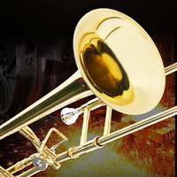 Orchestra Performs B-flat to F Tenor Altered Brass Brass Trombone Trombone