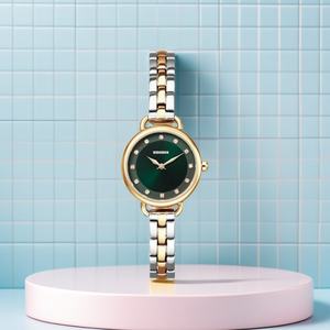 Fabricante de Relojes ODM, Elegante Reloj de Lujo para Mujer, Diseño Cuadrado, Cerámica, Acero Inoxidable, Cristal de Cuarzo, Esfera de 32 mm y 16 mm - Product Image 1