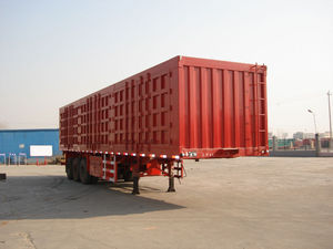 Semi-remorque à <span class=keywords><strong>3</strong></span> <span class=keywords><strong>essieux</strong></span>, utilisée pour le transport de marchandises générales. - Product Image 3