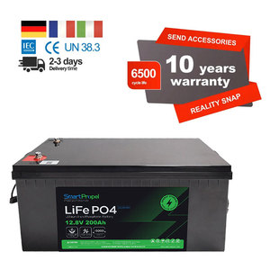 EU Poland Stock 12V 200Ah Lithium Ion <strong>Battery</strong> <strong>Lifepo4</strong> 12V 24V 100Ah 100Ah 200Ah 300Ah 400Ah Solar Energy Lithium <strong>LiFePo4</strong> <strong>Battery</strong> - Product Image 1