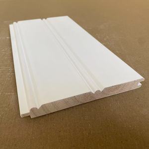 ร่องและร่องติดผนังภายในสำหรับเพดานโรงแรมและโรงพยาบาลแผ่นไม้สนสีขาว - Product Image 1