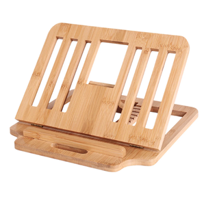 Rehausseur d'ordinateur portable ergonomique en bambou (pliable et portable) - Product Image 4