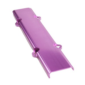 ฝาครอบเครื่องยนต์ Xuzhong ขนาด 364 มม. x 64 มม. x 10 มม. อลูมิเนียมสีม่วง สำหรับรถยนต์ฮอนด้า - Product Image 4
