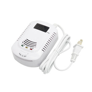 Gaz sızıntı dedektörü LPG gaz alarmı LCD ekran pil yedekleyin DC 9V röle çıkışı - Product Image 3