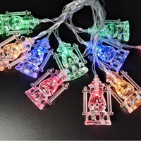 Arabische Ramadan-Lichter Mond und Stern Muslimische Eid-Party-Lichtdekorationen Eid Mubarak Dekorationslichter
