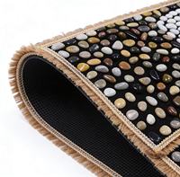 Массажный коврик JINGMAI из натуральной гальки и речного камня, 40x150 см, портативный, по конкурентной цене, онлайн-продажа, техническая поддержка