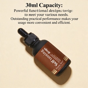 Huile bronzante végétalienne à marque privée aux peptides et ingrédients naturels, accélérateur de bronzage longue durée pour solarium et bronzage en extérieur - Product Image 4