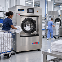Laveuse-essoreuse industrielle 30 kg pour blanchisserie hôtelière