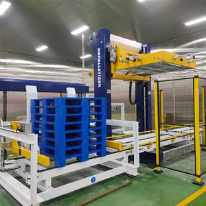 Lwt tự động giàn palletizing Máy lon depalletizer Máy dây chuyền sản xuất đóng Hộp bao bì palleteing máy - Product Image 5