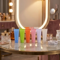 Tube Plastik Kosmetik 50ml Custom, Tube Krim BB, Tube Krim Tabir Surya, Tube Masker Wajah, Kemasan Tube Lunak untuk Pembersih Wajah