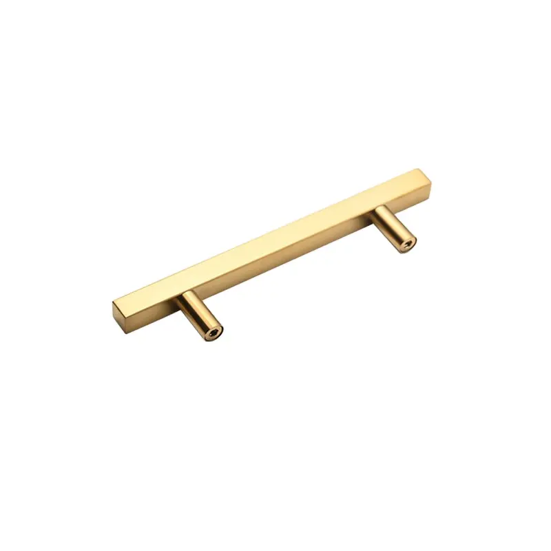Customized Factory High Quality New Modern Gold Long Cabinet Door Square Pull Handles