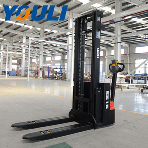 Hot Sale Electric Forklift 1.5t 24v Walk Electric <strong>Pallet</strong> <strong>Stacker</strong> 3m <strong>4m</strong> Lift Height - Product Image 6