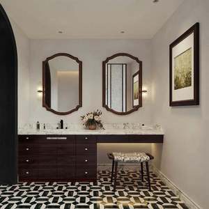 ตู้เสื้อผ้าสไตล์ฝรั่งเศสแบบกำหนดเองจากผู้ผลิตจีน สำหรับห้องนั่งเล่น ห้องนอน ออกแบบสำหรับทั้งบ้าน เหมาะสำหรับอพาร์ตเมนต์ โรงแรม และวิลล่า - Product Image 6