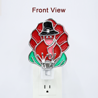 Lampe murale décorative rechargeable par USB, compatible toutes saisons, pour salon, éclairage d'ambiance intérieur, vente en gros