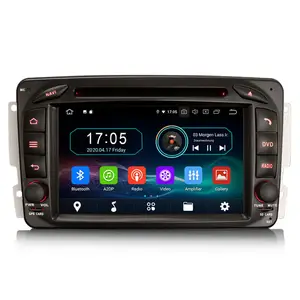 Erisin ES5963C 7 "PX30 için Android 10.0 araba Stereo Mercedes Benz C/CLK/G sınıfı W203 Viano vito DVD GPS DAB + Sat