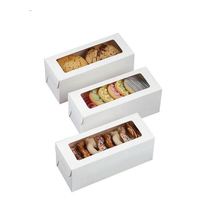 Boîte d'emballage personnalisée en papier pour biscuits, avec compartiments